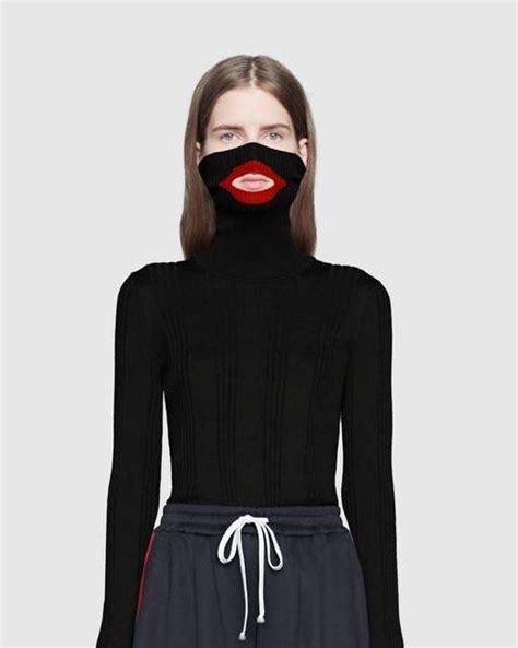 balaclava gucci price|guccis balaclava knit top.